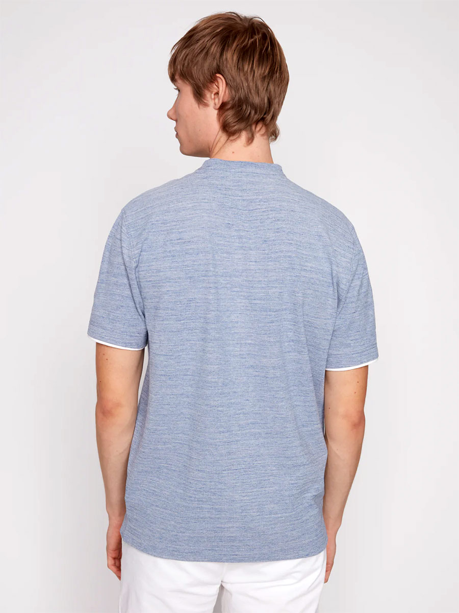 Projek Raw 144723 short-sleeved t-shirt in textured and comfortable fabric