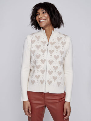 cardigan coco y club 2425062 creme 1