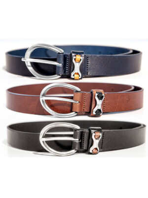 Ceinture Rayata LF7197 en cuir véritable