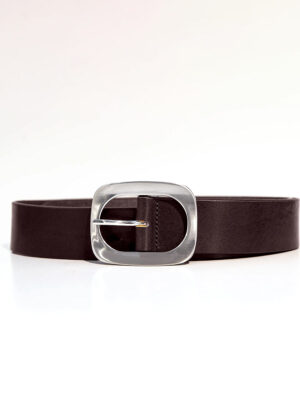 Ceinture Rayata LJ4871 en cuir véritable brun